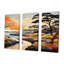 Santucci - ensemble d'art mural plage-108456580-108456585