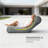 Outdoor Reclining Chaise Lounge With Adjustable Backrest Outdoor Recliner Chair-1188114623