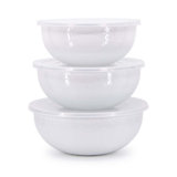 Taupe Swirl Mixing Bowls