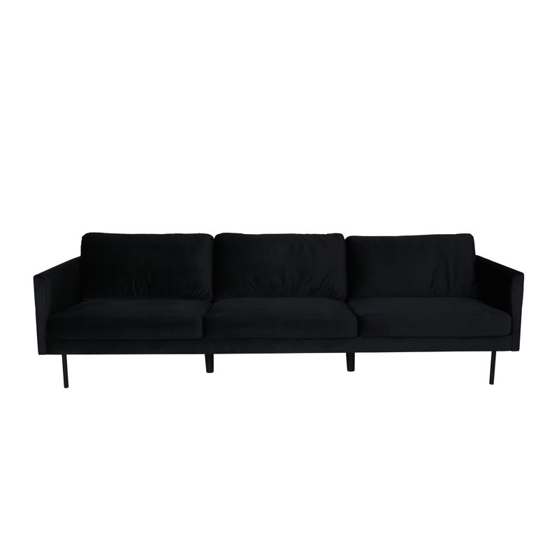 Davaney 3 Seater Sofa, Black