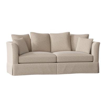 Charlene 85'' Slipcovered Sofa