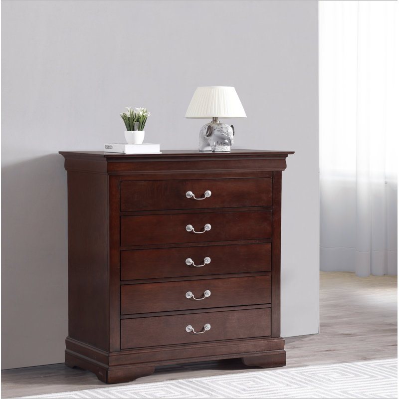 Commode Louis Phillipe G3125-CH, Cappuccino