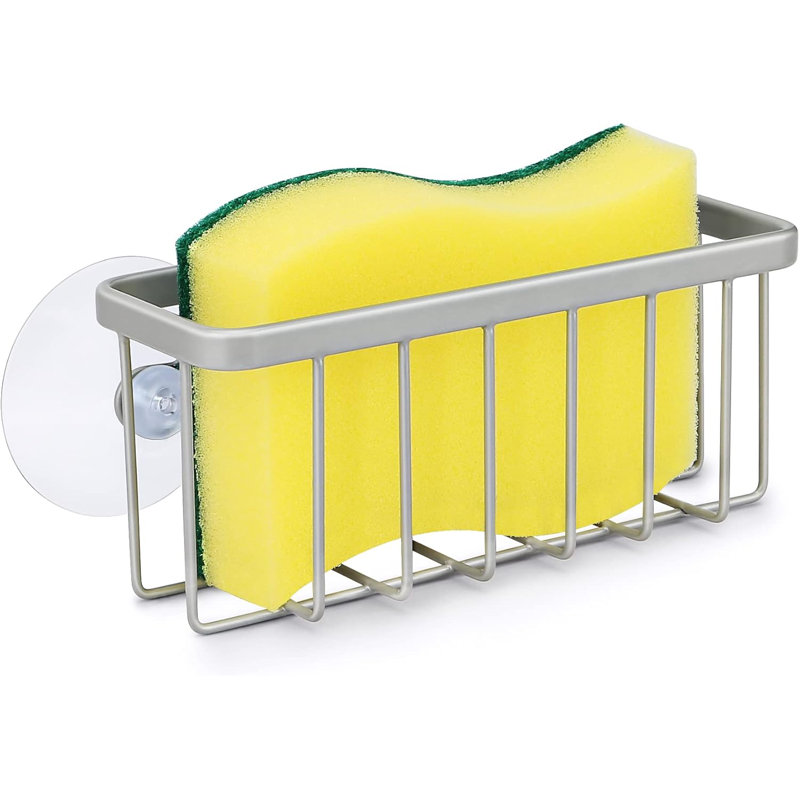 Support robuste pour éponge de cuisine avec installation facile et conception peu encombrante