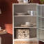 Armoire de rangement en fer et bois de style bohémien