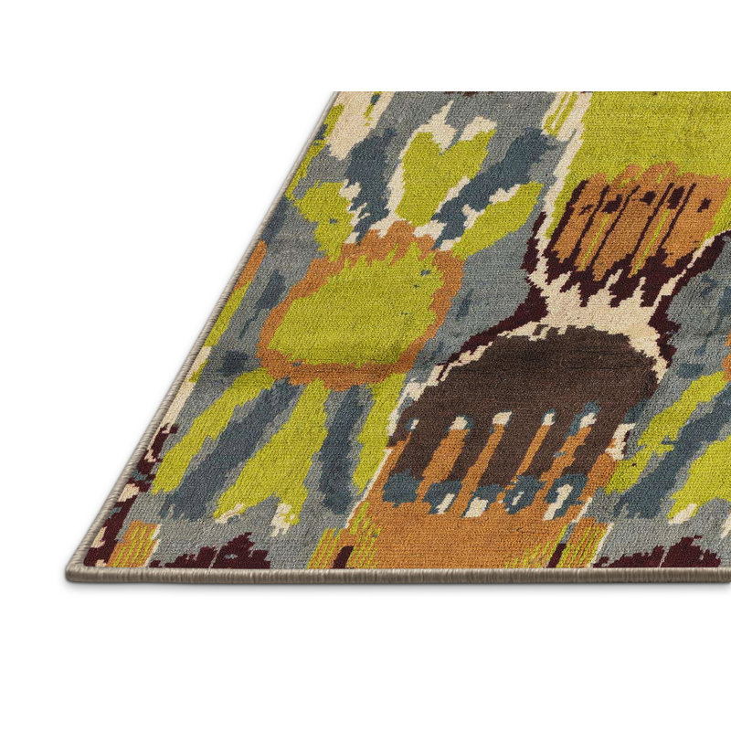 Abstract Indoor Rug, Rectangle 8' x 12'