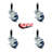 Polyurethane Expanding Caster with Brake-88885328