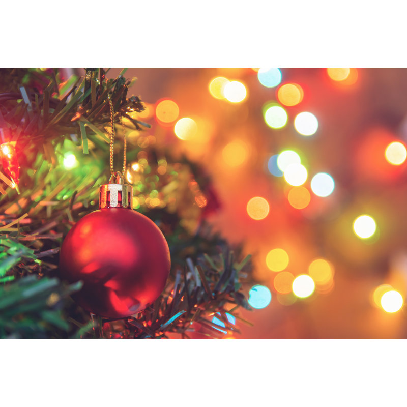 Christmas Decoration by Tevarak - Wrapped Canvas Print, 30cm H x 46cm W