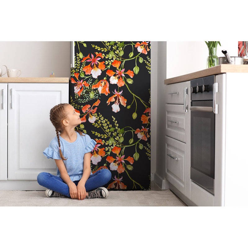 Plants & Flowers Door Decal