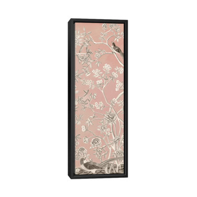 « rosé chinoiserie i », reproduction d’impression sur toile