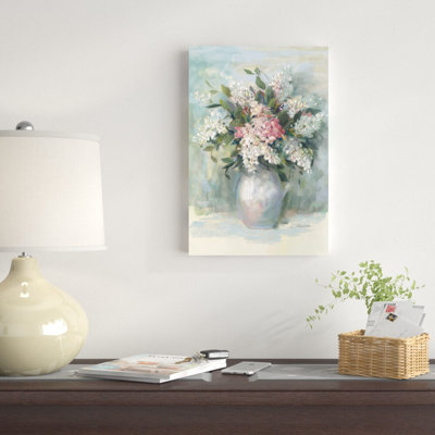 «Lilacs for Ellyn» par Carol Rowan - reproduction d'art sur toile tendue