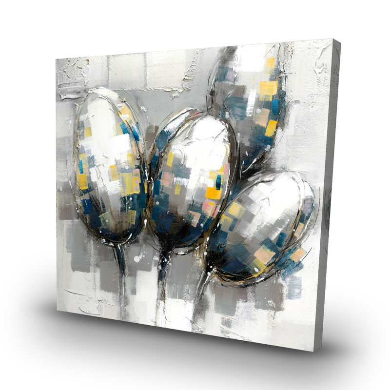Tulips - 32"x32" art on canvas