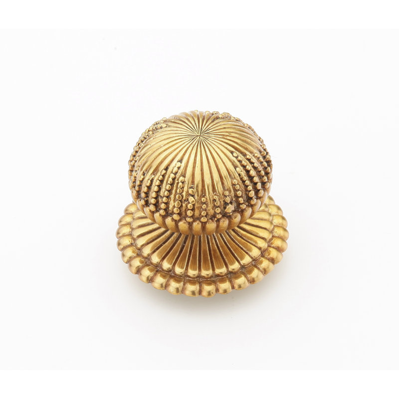 Sonata Round Knob, Paris Brass