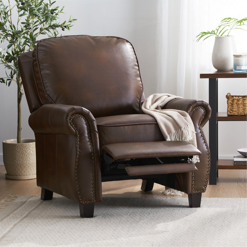 Comfortable And Stylish Push Rack Recliner For Living Room Enhancement