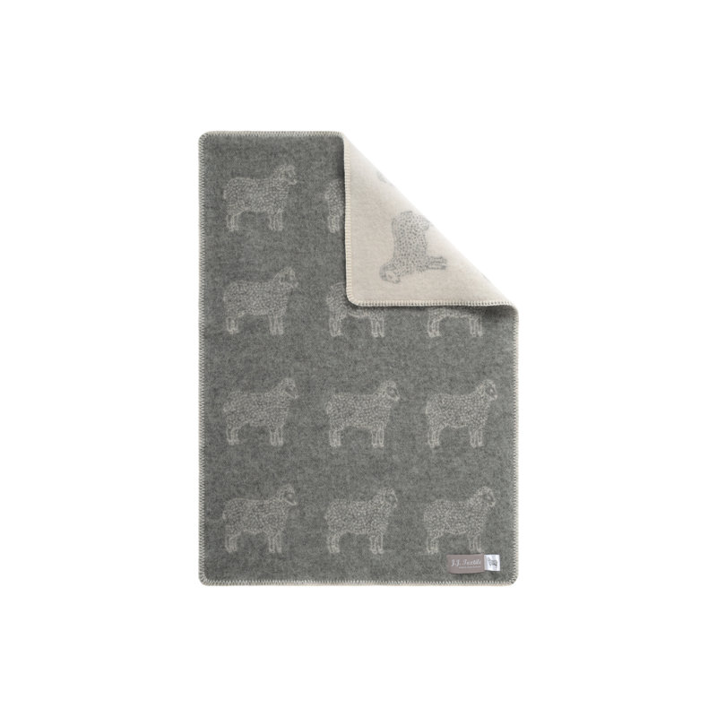 Sheep Hand Woven Throw Blanket