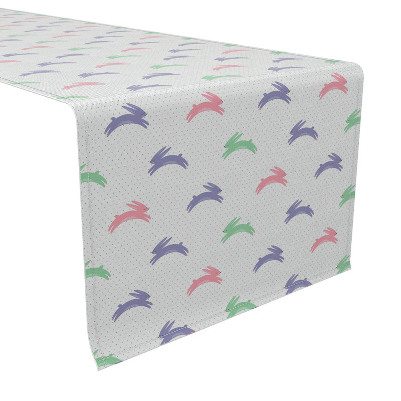 Rectangular Cotton Twill Table Runner