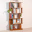 Bibliothèque moderne à 5 niveaux avec base de rangement robuste-129936501