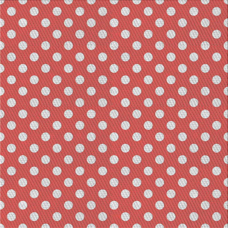 Rickards Polka Dots Indoor Rug, Square 5'