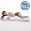 Sleep Medium Comfort Cool Gel Memory Foam Standard Cooling Gel-Infused Body Pillow