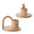 Elise Petite Ceramic Candle Holder Set (Set of 2)-1269004930