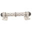 Carpe Diem 6520-24JOX Crowning Glory Queen Penelope Platinum Queen Penelope 3 inches c.c. pull w/ Swarovski Crystals & semi‐precious stones in Platinum