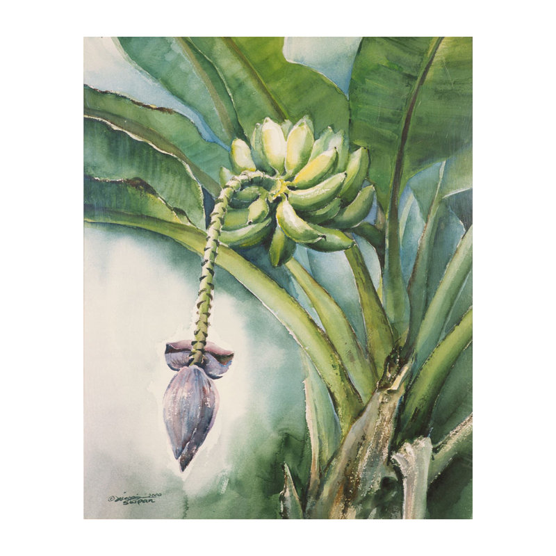 Banana Tree by Chen Xiaoping - Single Picture Frame Print