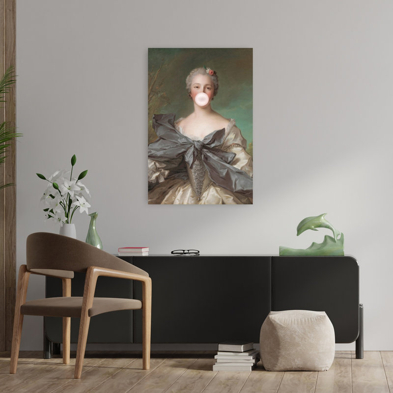 Art contemporain Portrait contemporain, H 36 po x l 24 po