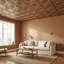 Carreau de plafond en PVC encastré ou collé Steampunk-93231457-93333488
