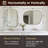 Huldrik Asymmetrical Irregular Bathroom Vanity Mirror | Stainless Steel Frame-898180404-894878267