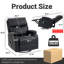  Tissu pivotant, inclinable, inclinable et massant-124582279