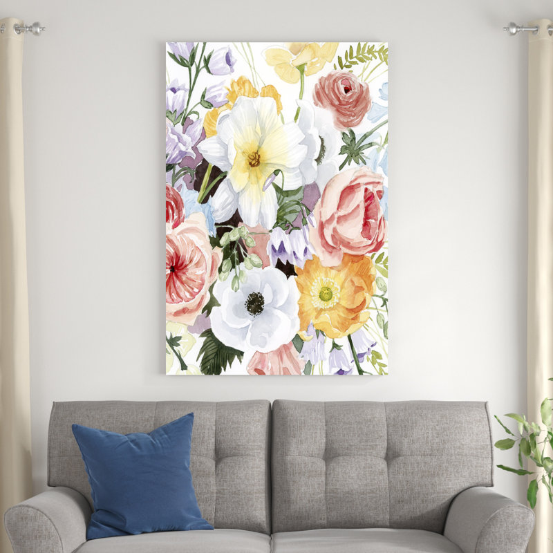 Rêves de fleurs sauvages II, H 48 po x l 32 po
