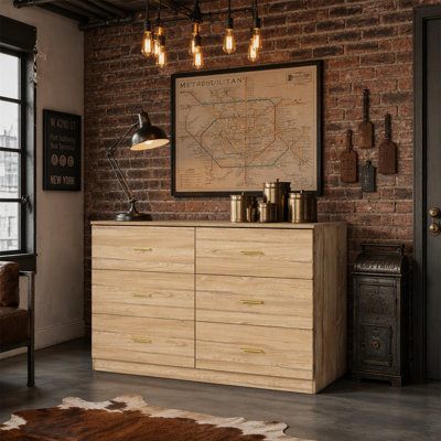 Commode à 6 tiroirs Modern Modern