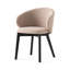 Tuka Upholstered Armchair with Wooden Frame-1188789863-1131327081
