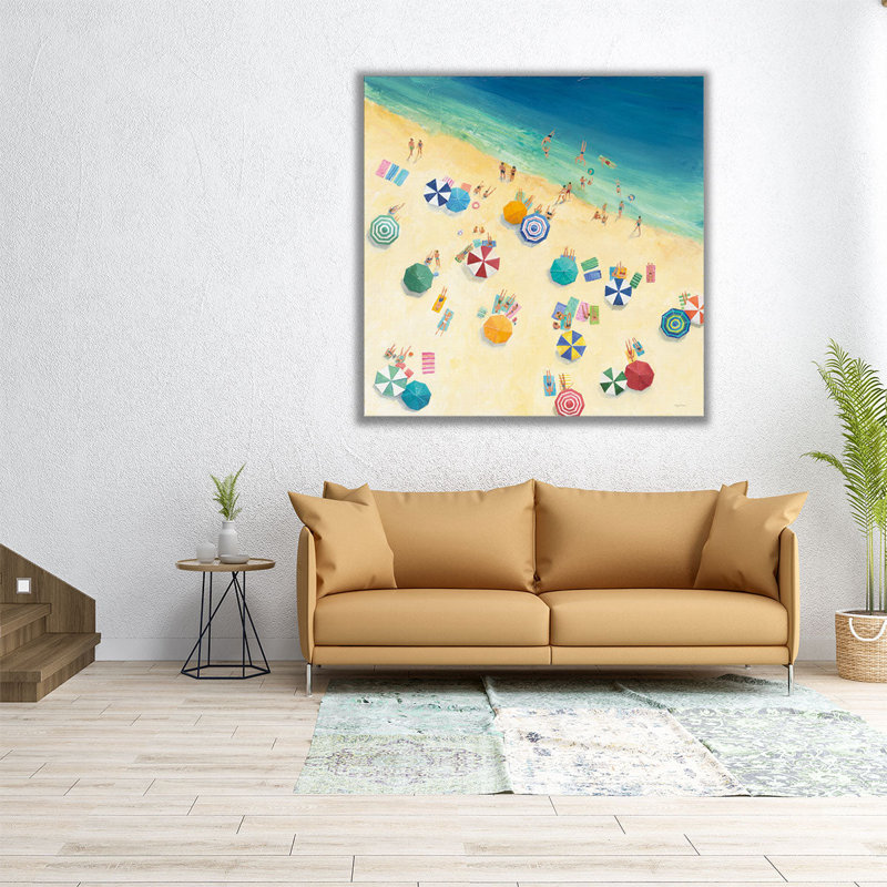 «Summer Fun», reproduction d'art sur toile, H 12 po x l 12 po