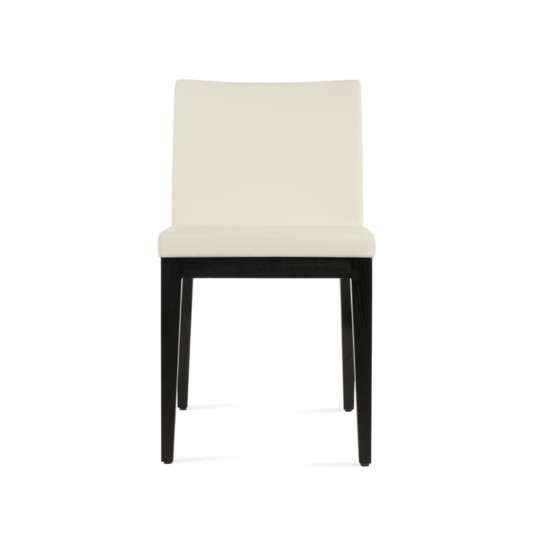 Chaise en bois de frêne Aria, Crème PPM