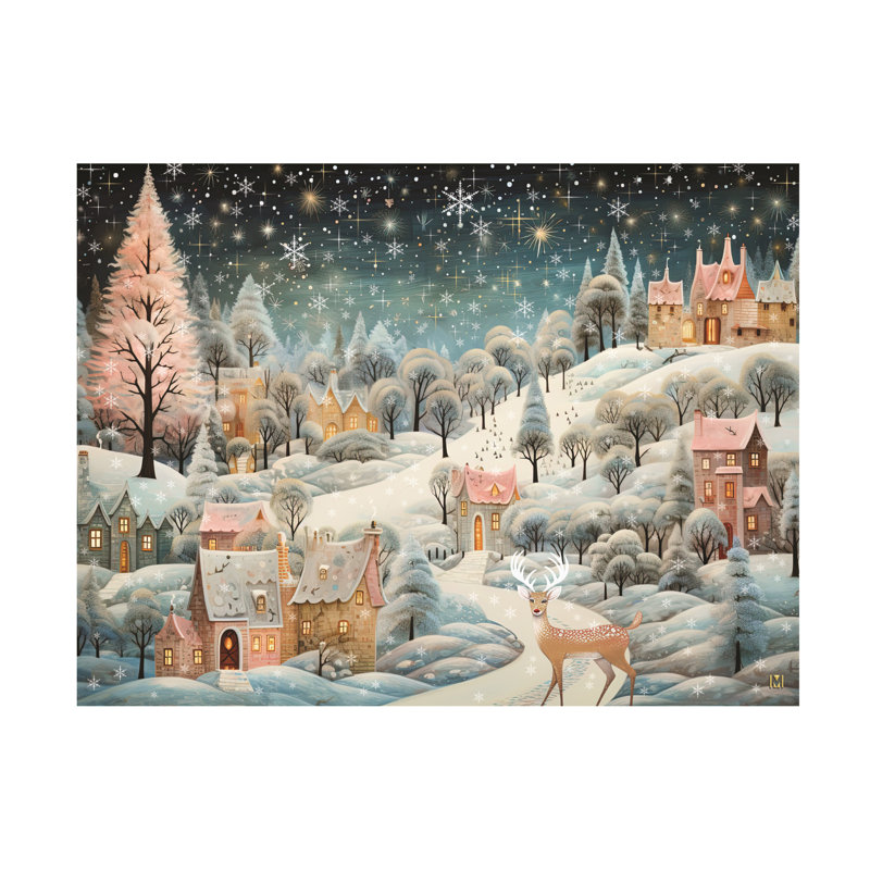 Art sur toile Michael Wonderland, Michael David, H 14 po x l 19 po