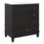 Ensemble de meuble-lavabo simple 30 po avec une porte et trois tiroirs, une armoire de rangement en bois massif de 30 po avec lavabo-1839628785