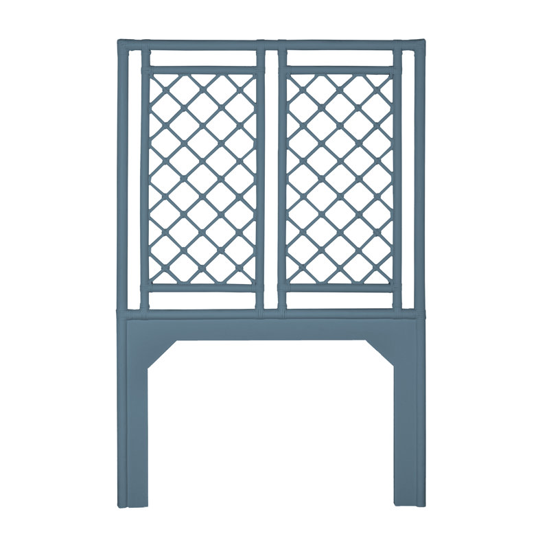 X & Diamond Low Profile Standard Bed, Twin, Regatta Blue