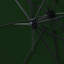 Doyers 3m Green Cantilever Banana Parasol