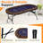 71'' 8 - Player Foldable Poker Table with Padded Rails and Cup Holders-97913272