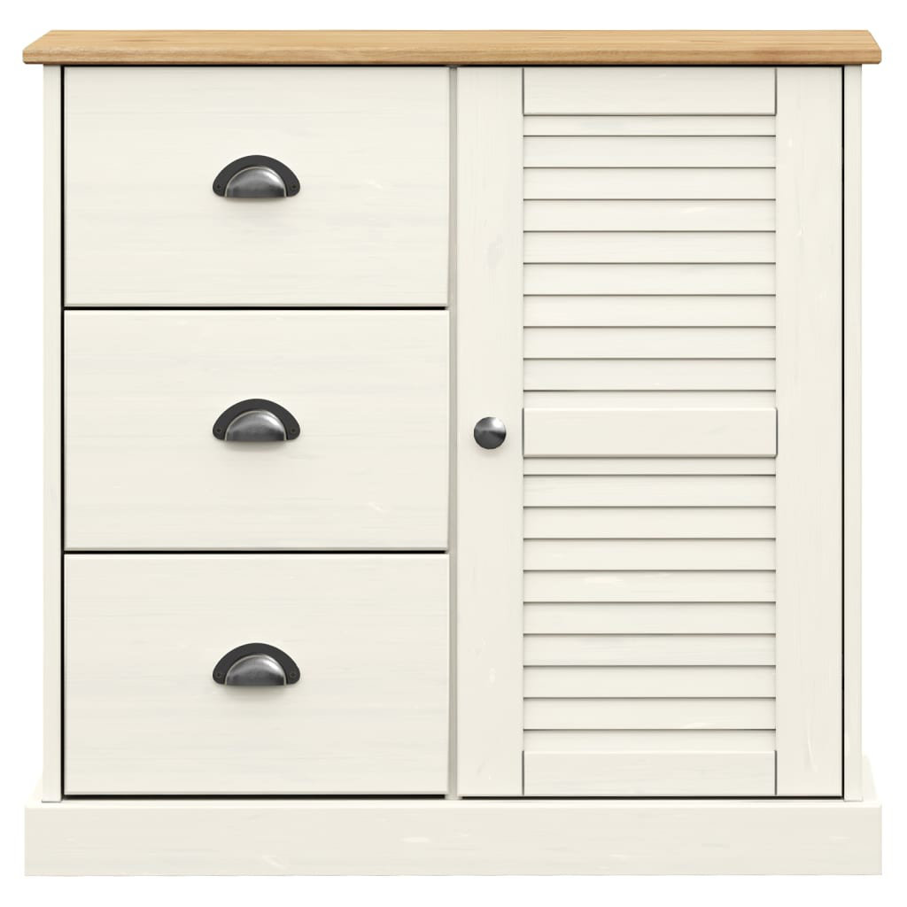 Servierschrank aus Massivholz 78 cm