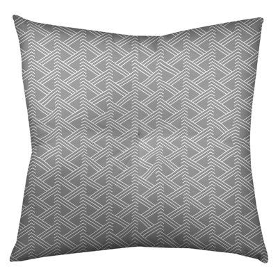 Coussin de sol zig zag classique