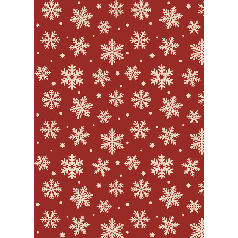 Tapis d'intérieur Frost Christmas, Rectangle 4' x 6'