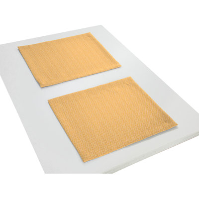Salguero Cotton Geometric Rectangle Placemat