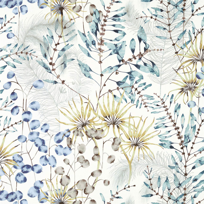 Postelia Fabric, Lagoon/Linden