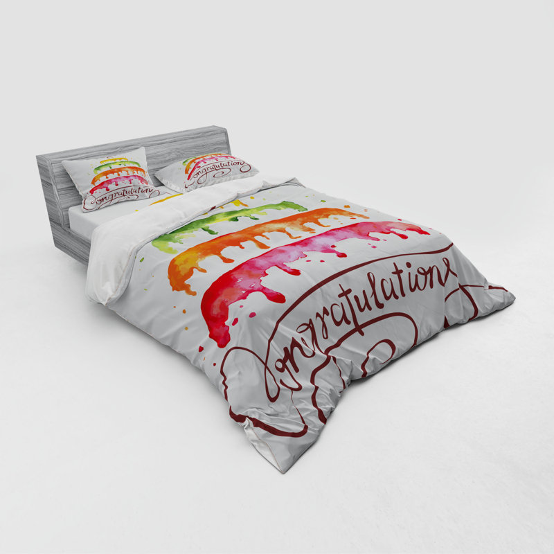 Polyester Duvet Cover, Queen Duvet Cover + 3 Additional Pieces