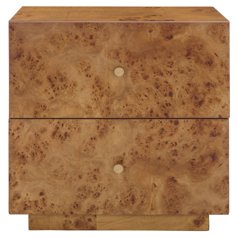 Table de chevet 2 tiroirs Tahan