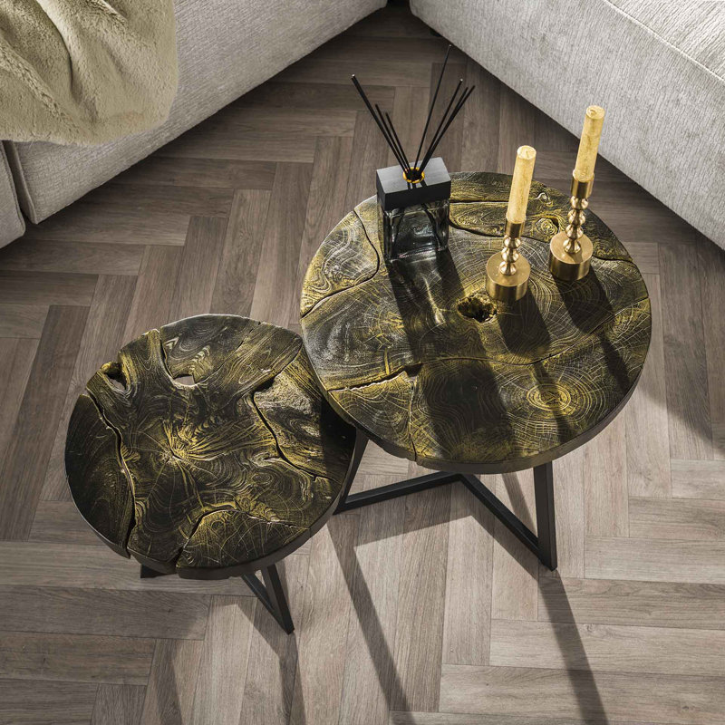 Prattville solid wood coffee table set