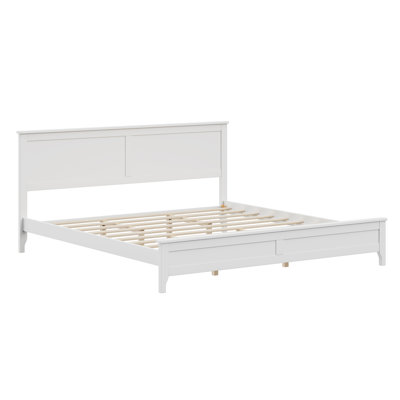 Modern Solid Wood Platform Bed