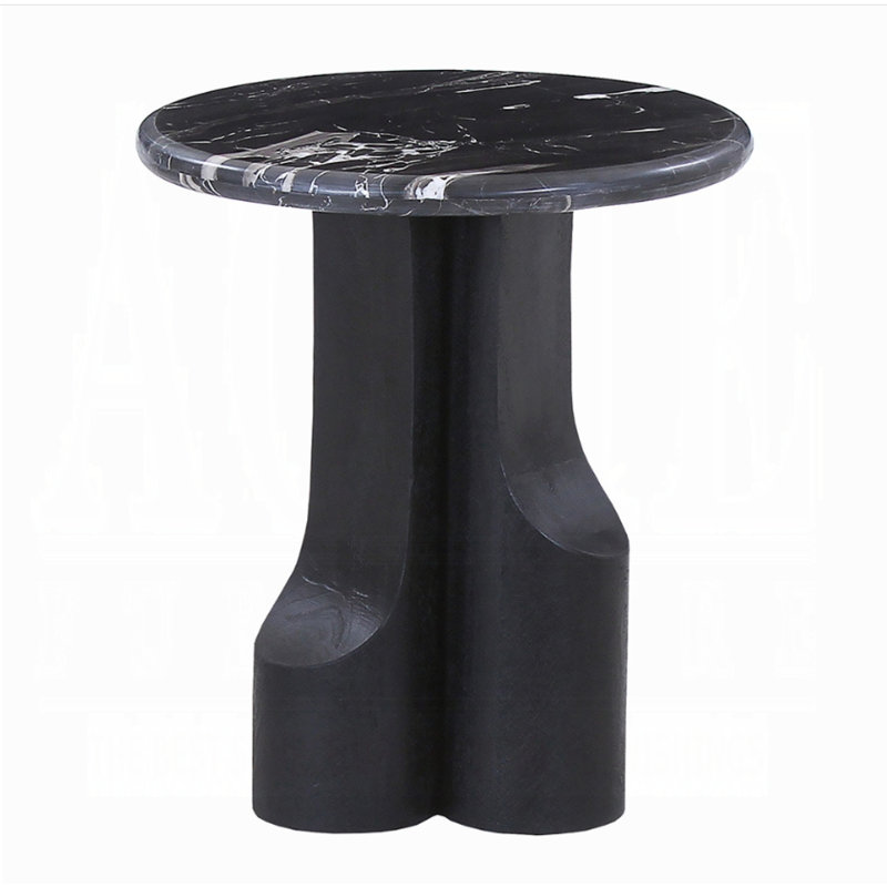 Kinton End Table W/natural Marble Top