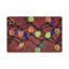 Xmas Vegan Leather Rectangle Placemats-50817890